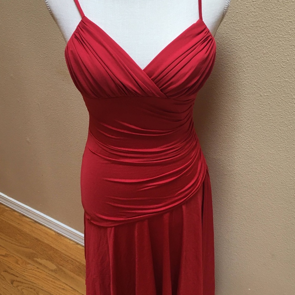 FOREVER 21 Red Gown, Sz S